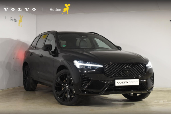 Volvo XC60 T6 350PK Plug-in hybrid AWD Ultra Black Edition / Navigatie / Adaptieve Cruisecontrol / Head Up-Display / Panorama dak / Elektrische stoelen met geheugen / Stuurverwarming / Stoelverwarming v+a / 360 Camera /