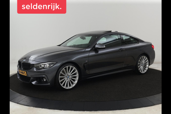 BMW 4 Serie Coupé 418i M Sport | Schuifdak | Leder | Stoelverwarming | 20'' | Sportstoelen | Full LED | Navigatie | Parkeerhulp | Climate control | Cruise control | 74.200km NAP