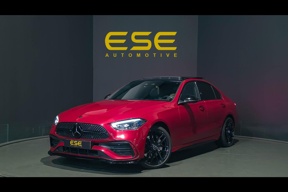 Mercedes-Benz C-Klasse 300 e AMG | Panorama | Memory | Head-Up | Stoelkoeling