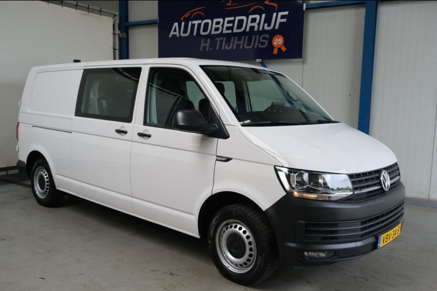 Volkswagen Transporter 2.0 TDI 150 PK L2H1 DC - N.A.P. Airco, Cruise, PDC, Trekhaak.