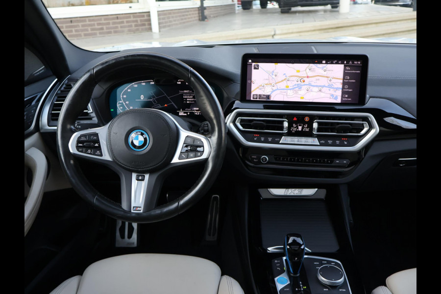 BMW iX3 M-SPORT HIGH EXECUTIVE SHADOW LINE PACK 80 KWH + PANORAMA | 360 CAMERA | HEAD-UP | ORIG. NL