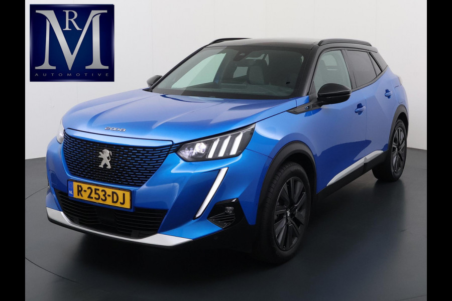 Peugeot e-2008 EV GT Pack 50 kWh VAN € 20.900,- VOOR € 18.440,- UW LENTEVOORDEEL € 2.460,-! |SOH 90% | 3-Fase boordlader | Warmtepomp | Open Panoramadak | Camera | Stoelverwarming | Adaptieve Cruise Control | Full Option | Dealeronderhouden | Inclusief 12 mnd BOVAG garantie |