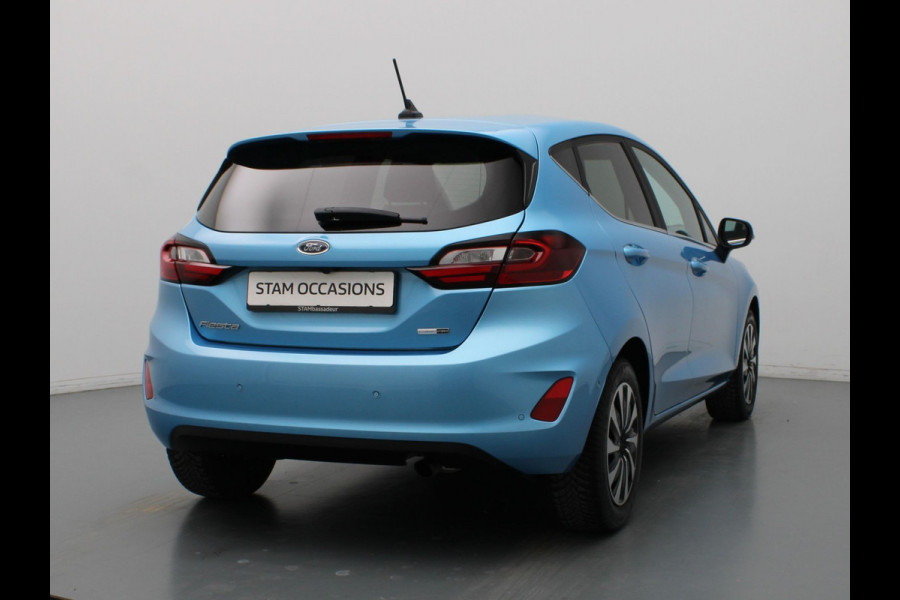Ford Fiesta 125pk EcoBoost Hybrid Titanium Vignale B&O | Camera | Adapt. Cruise | Parkeersens. v+a | Stoel-/stuur-/voorruitverw.
