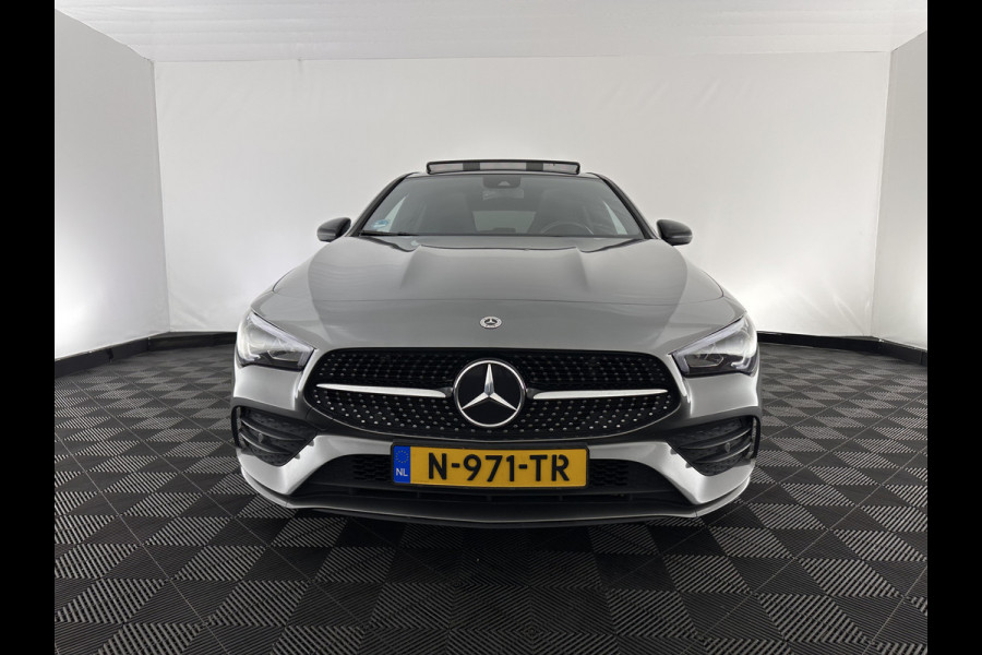 Mercedes-Benz CLA-Klasse Shooting Brake 180 Business Solution AMG (INCL-BTW) *PANO | LEATHER-MICROFIBRE | FULL-LED | AMBIENTLIGHT | BLINDSPOT | HEATED-SPORTSEATS | WIDESCREEN-DIGICOCKPIT | DAB+ | NAVI-FULLMAP | CAMERA | PRIVACYGLASS | 18''ALU*