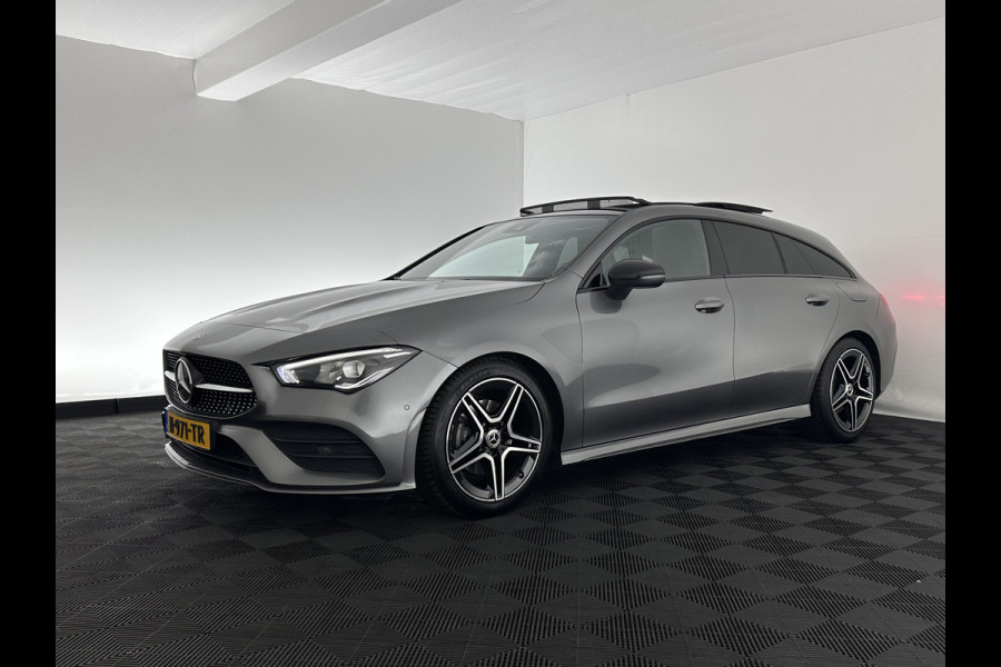 Mercedes-Benz CLA-Klasse Shooting Brake 180 Business Solution AMG (INCL-BTW) *PANO | LEATHER-MICROFIBRE | FULL-LED | AMBIENTLIGHT | BLINDSPOT | HEATED-SPORTSEATS | WIDESCREEN-DIGICOCKPIT | DAB+ | NAVI-FULLMAP | CAMERA | PRIVACYGLASS | 18''ALU*