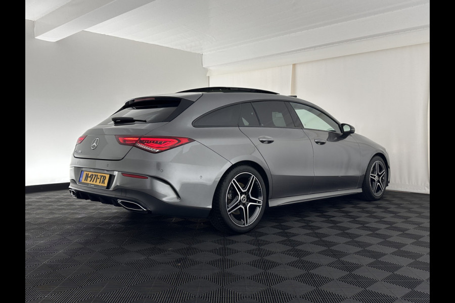 Mercedes-Benz CLA-Klasse Shooting Brake 180 Business Solution AMG (INCL-BTW) *PANO | LEATHER-MICROFIBRE | FULL-LED | AMBIENTLIGHT | BLINDSPOT | HEATED-SPORTSEATS | WIDESCREEN-DIGICOCKPIT | DAB+ | NAVI-FULLMAP | CAMERA | PRIVACYGLASS | 18''ALU*