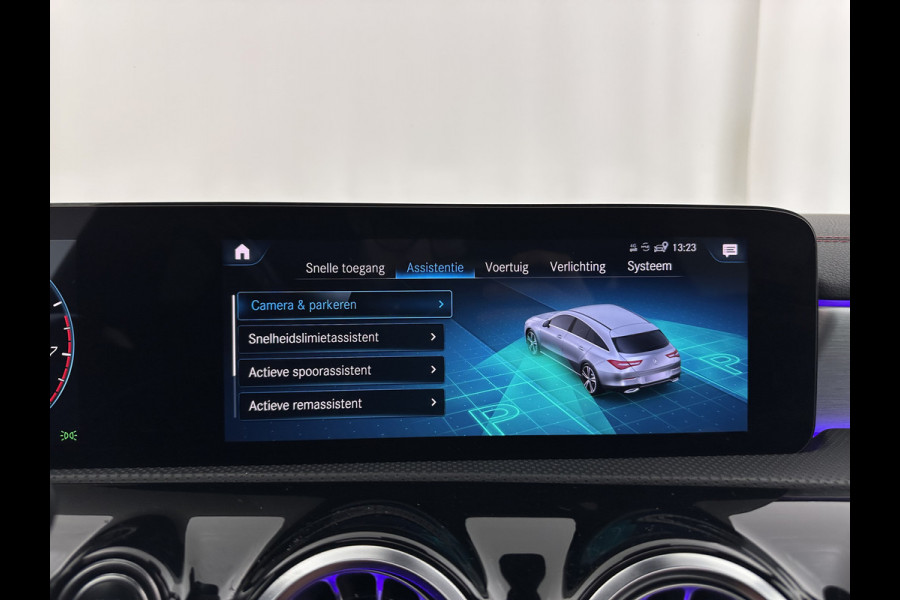 Mercedes-Benz CLA-Klasse Shooting Brake 180 Business Solution AMG (INCL-BTW) *PANO | LEATHER-MICROFIBRE | FULL-LED | AMBIENTLIGHT | BLINDSPOT | HEATED-SPORTSEATS | WIDESCREEN-DIGICOCKPIT | DAB+ | NAVI-FULLMAP | CAMERA | PRIVACYGLASS | 18''ALU*