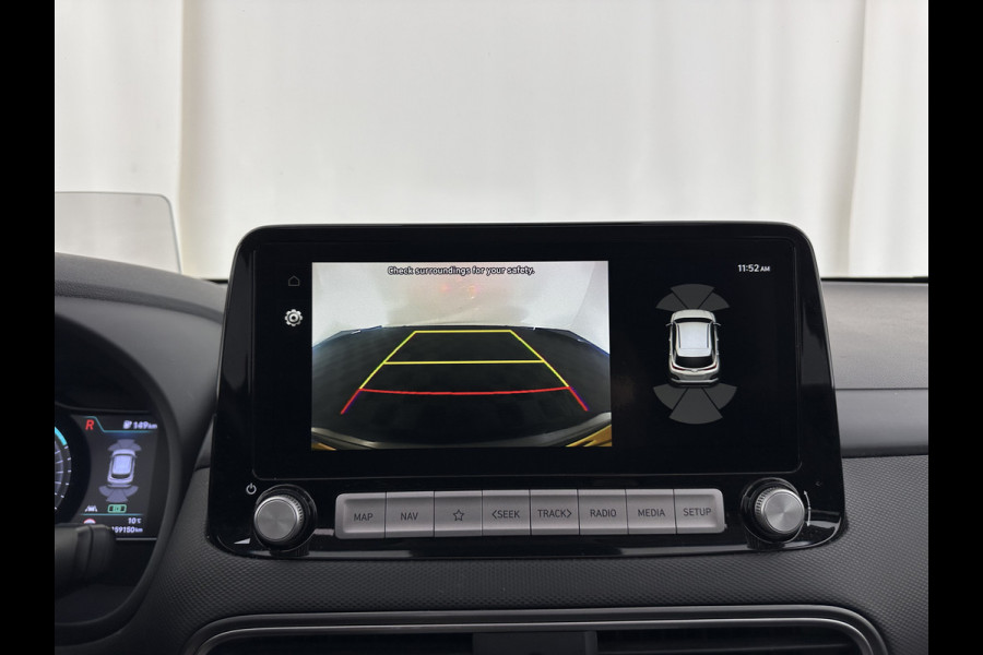 Hyundai Kona EV Premium 64 kWh [ 3-Fase ] {SOH-96%} (INCL-BTW) *LEATHER | KRELL-AUDIO | HEAD-UP | FULL-LED | NAVI-FULLMAP | DAB | ADAPT.CRUISE | KEYLESS | CAMERA | BLIND-SPOT | LANE-ASSIST | DIGI-COCKPIT | COMFORT-SEATS | 17''ALU*