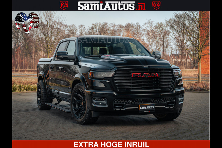 Dodge Ram 1500 Night Premium | Full Option | De Meest Luxe Pick-Up in zijn Klasse | Comfortabele Dubbele Cabine met Royale 5 Zitplaatsen | BPM vrij | Nu Leverbaar uit Voorraad | Voorraad Nr 2200 - 0886