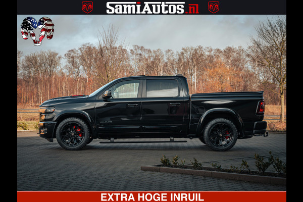 Dodge Ram 1500 Night Premium | Full Option | De Meest Luxe Pick-Up in zijn Klasse | Comfortabele Dubbele Cabine met Royale 5 Zitplaatsen | BPM vrij | Nu Leverbaar uit Voorraad | Voorraad Nr 2200 - 0886