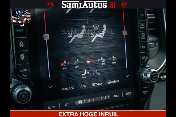 Dodge Ram 1500 Night Premium | Full Option | De Meest Luxe Pick-Up in zijn Klasse | Comfortabele Dubbele Cabine met Royale 5 Zitplaatsen | BPM vrij | Nu Leverbaar uit Voorraad | Voorraad Nr 2200 - 0886