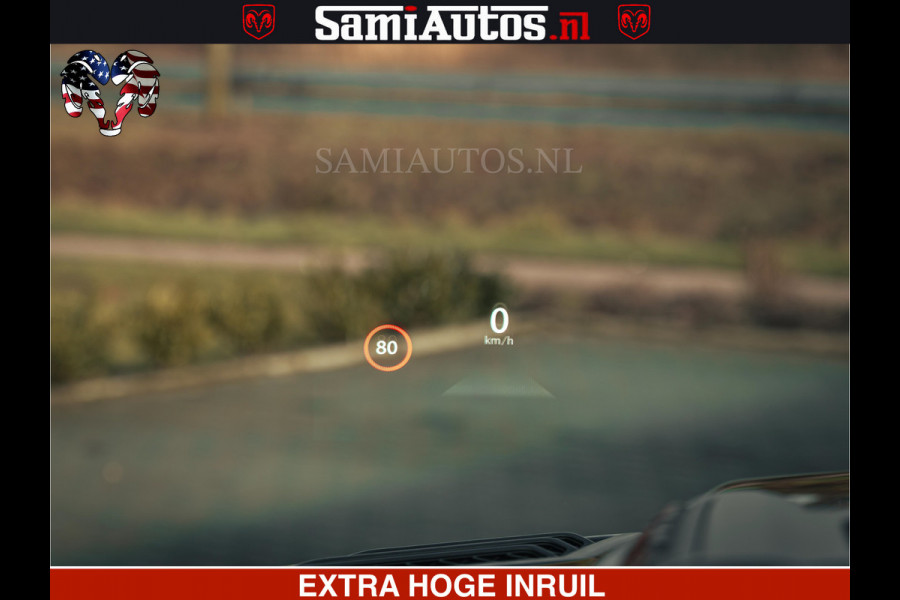 Dodge Ram 1500 Night Premium | Full Option | De Meest Luxe Pick-Up in zijn Klasse | Comfortabele Dubbele Cabine met Royale 5 Zitplaatsen | BPM vrij | Nu Leverbaar uit Voorraad | Voorraad Nr 2200 - 0886