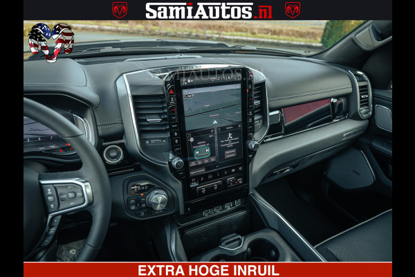 Dodge Ram 1500 Night Premium | Full Option | De Meest Luxe Pick-Up in zijn Klasse | Comfortabele Dubbele Cabine met Royale 5 Zitplaatsen | BPM vrij | Nu Leverbaar uit Voorraad | Voorraad Nr 2200 - 0886