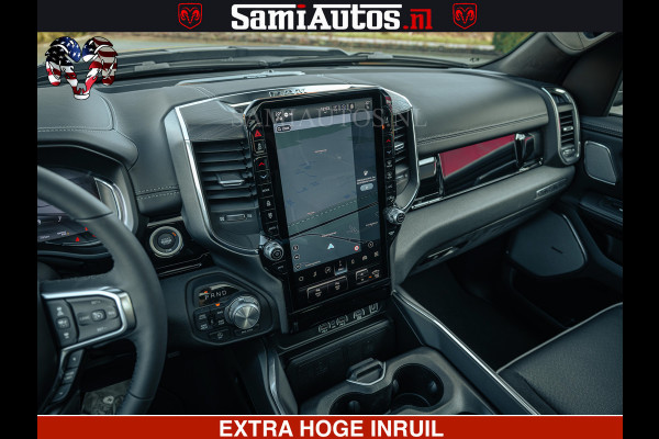 Dodge Ram 1500 Night Premium | Full Option | De Meest Luxe Pick-Up in zijn Klasse | Comfortabele Dubbele Cabine met Royale 5 Zitplaatsen | BPM vrij | Nu Leverbaar uit Voorraad | Voorraad Nr 2200 - 0886