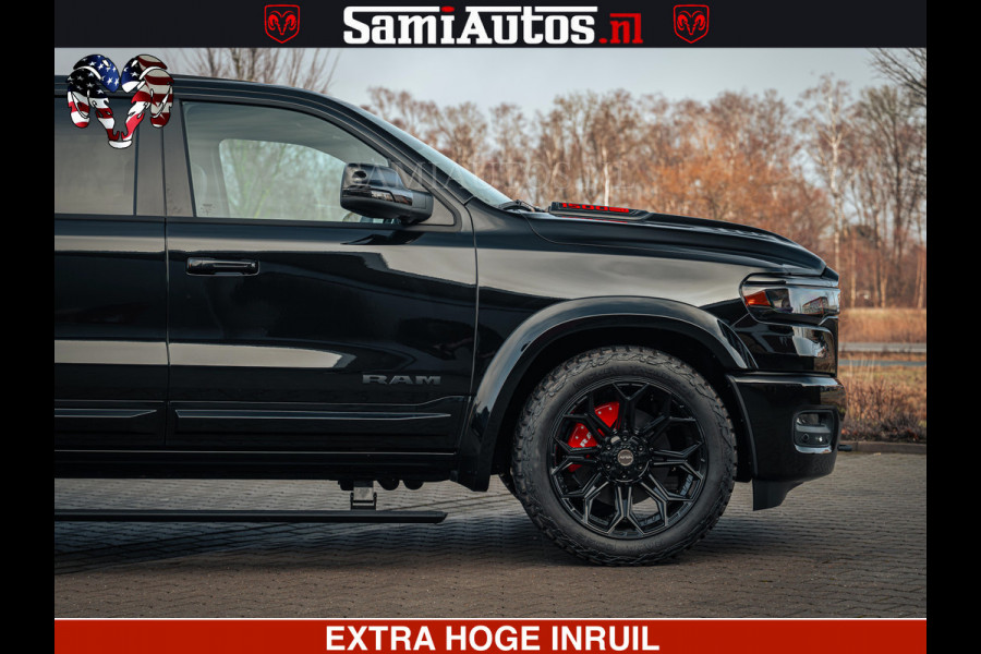 Dodge Ram 1500 Night Premium | Full Option | De Meest Luxe Pick-Up in zijn Klasse | Comfortabele Dubbele Cabine met Royale 5 Zitplaatsen | BPM vrij | Nu Leverbaar uit Voorraad | Voorraad Nr 2200 - 0886