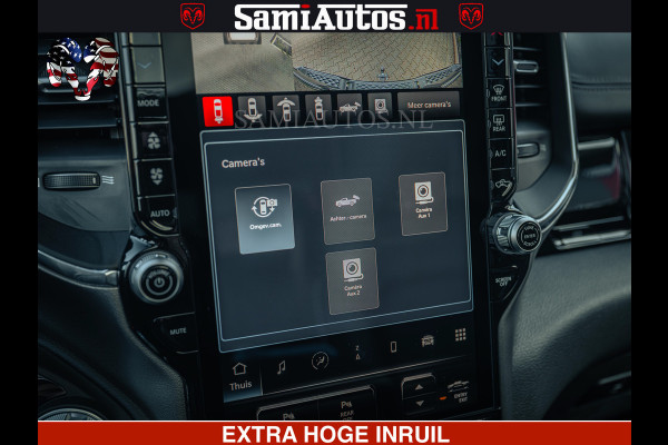 Dodge Ram 1500 Night Premium | Full Option | De Meest Luxe Pick-Up in zijn Klasse | Comfortabele Dubbele Cabine met Royale 5 Zitplaatsen | BPM vrij | Nu Leverbaar uit Voorraad | Voorraad Nr 2200 - 0886