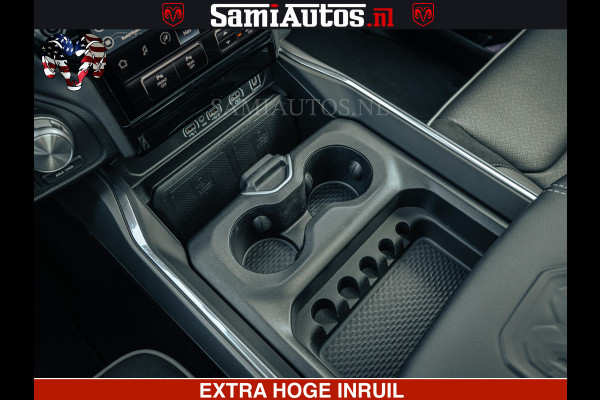Dodge Ram 1500 Night Premium | Full Option | De Meest Luxe Pick-Up in zijn Klasse | Comfortabele Dubbele Cabine met Royale 5 Zitplaatsen | BPM vrij | Nu Leverbaar uit Voorraad | Voorraad Nr 2200 - 0886