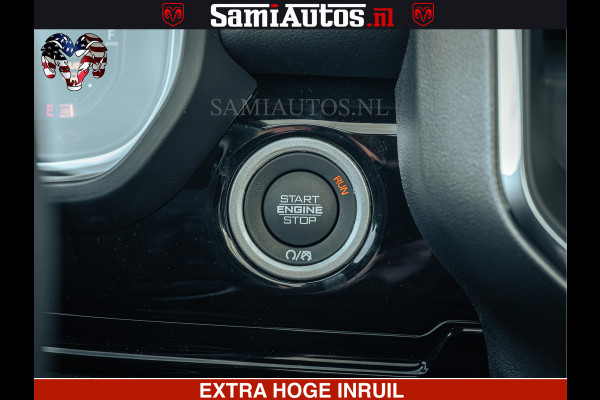 Dodge Ram 1500 Night Premium | Full Option | De Meest Luxe Pick-Up in zijn Klasse | Comfortabele Dubbele Cabine met Royale 5 Zitplaatsen | BPM vrij | Nu Leverbaar uit Voorraad | Voorraad Nr 2200 - 0886