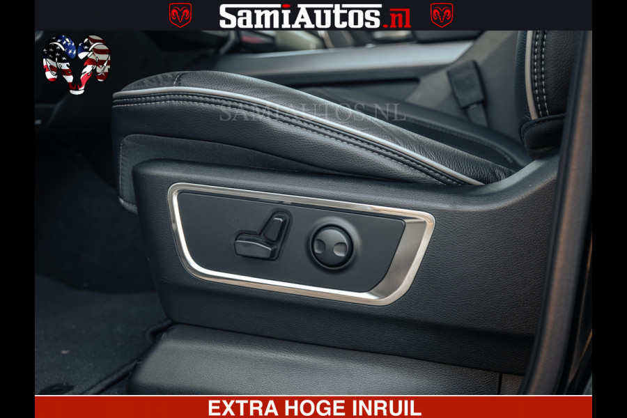 Dodge Ram 1500 Night Premium | Full Option | De Meest Luxe Pick-Up in zijn Klasse | Comfortabele Dubbele Cabine met Royale 5 Zitplaatsen | BPM vrij | Nu Leverbaar uit Voorraad | Voorraad Nr 2200 - 0886
