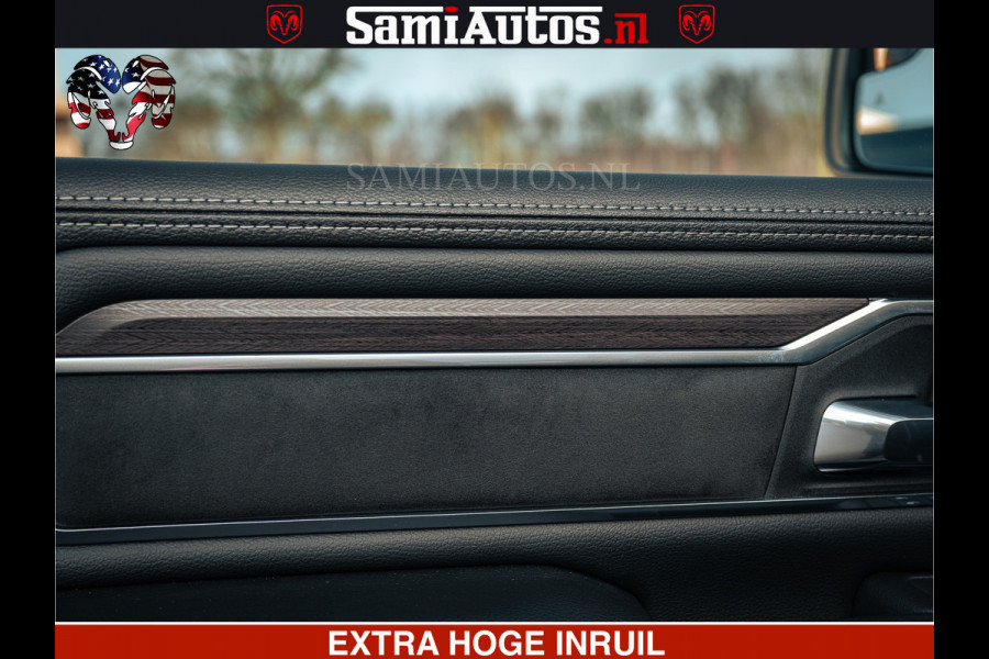 Dodge Ram 1500 Night Premium | Full Option | De Meest Luxe Pick-Up in zijn Klasse | Comfortabele Dubbele Cabine met Royale 5 Zitplaatsen | BPM vrij | Nu Leverbaar uit Voorraad | Voorraad Nr 2200 - 0886