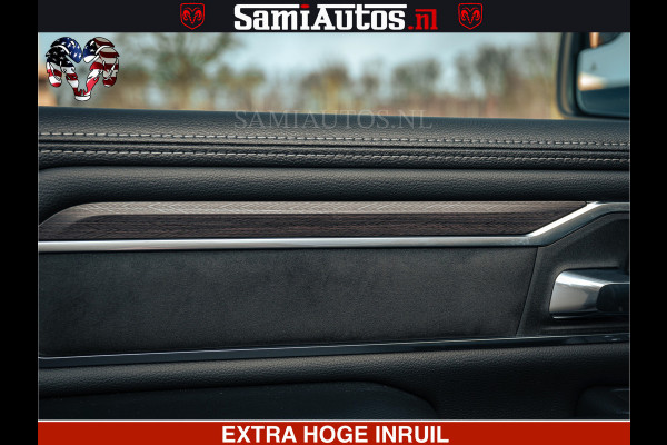 Dodge Ram 1500 Night Premium | Full Option | De Meest Luxe Pick-Up in zijn Klasse | Comfortabele Dubbele Cabine met Royale 5 Zitplaatsen | BPM vrij | Nu Leverbaar uit Voorraad | Voorraad Nr 2200 - 0886