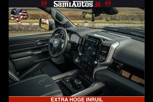 Dodge Ram 1500 Night Premium | Full Option | De Meest Luxe Pick-Up in zijn Klasse | Comfortabele Dubbele Cabine met Royale 5 Zitplaatsen | BPM vrij | Nu Leverbaar uit Voorraad | Voorraad Nr 2200 - 0886