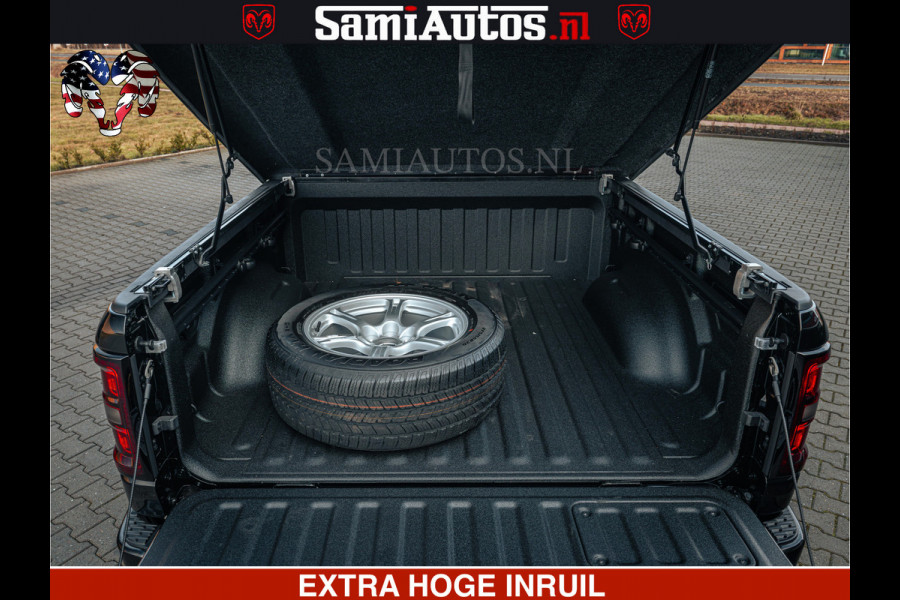 Dodge Ram 1500 Night Premium | Full Option | De Meest Luxe Pick-Up in zijn Klasse | Comfortabele Dubbele Cabine met Royale 5 Zitplaatsen | BPM vrij | Nu Leverbaar uit Voorraad | Voorraad Nr 2200 - 0886