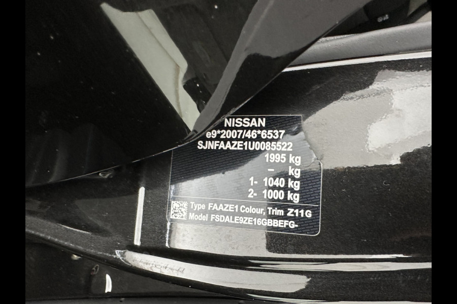 Nissan Leaf N-Connecta 40 kWh {SOH-92%} Aut. *FULL-LED | ADAPTIVE-CRUISE | NAVI-FULLMAP | TOPVIEW | KEYLESS | BLINDSPOT |  DIGI-COCKPIT | HEATED-COMFORTSEATS | DAB | PRIVACYGLASS | ECC | PDC | CARPLAY | 17"ALU*