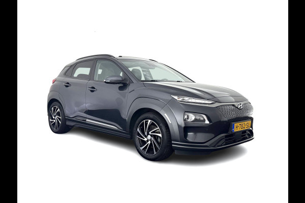 Hyundai Kona EV Premium 64 kWh [ 3-Fase ] {SOH-96%} (INCL-BTW) *LEATHER | KRELL-AUDIO | HEAD-UP | FULL-LED | NAVI-FULLMAP | DAB | ADAPT.CRUISE | KEYLESS | CAMERA | BLIND-SPOT | LANE-ASSIST | DIGI-COCKPIT | COMFORT-SEATS | 17''ALU*