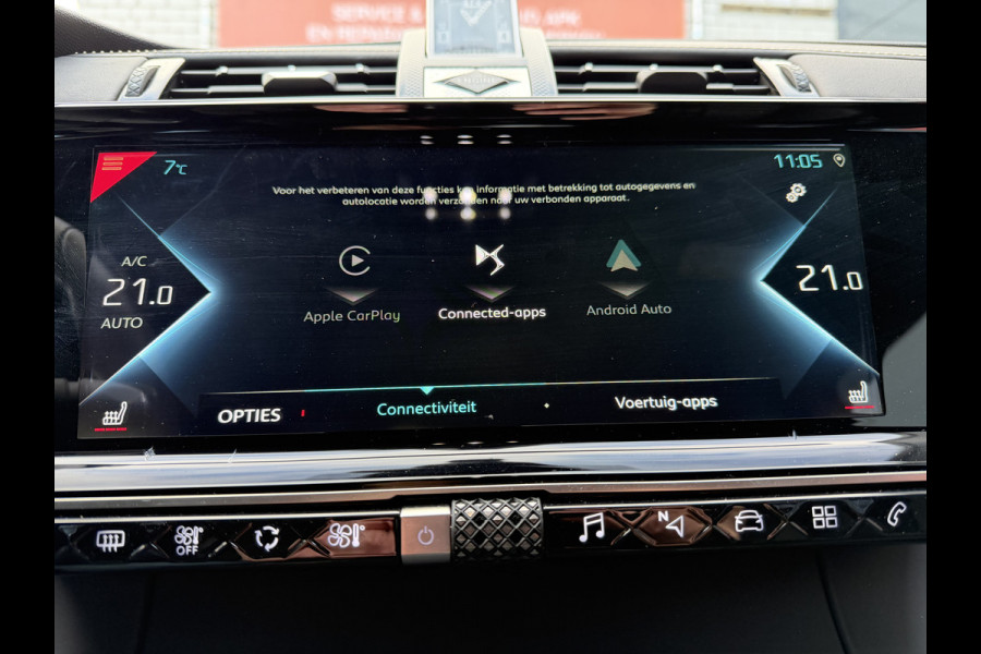 DS Ds 7 Crossback 300pk 4x4 Opera (Elektrisch Schuifdak - Trekhaak - Elektrische Klep - Leder incl verwarming/koeling/massage/geheugen - DS LED -