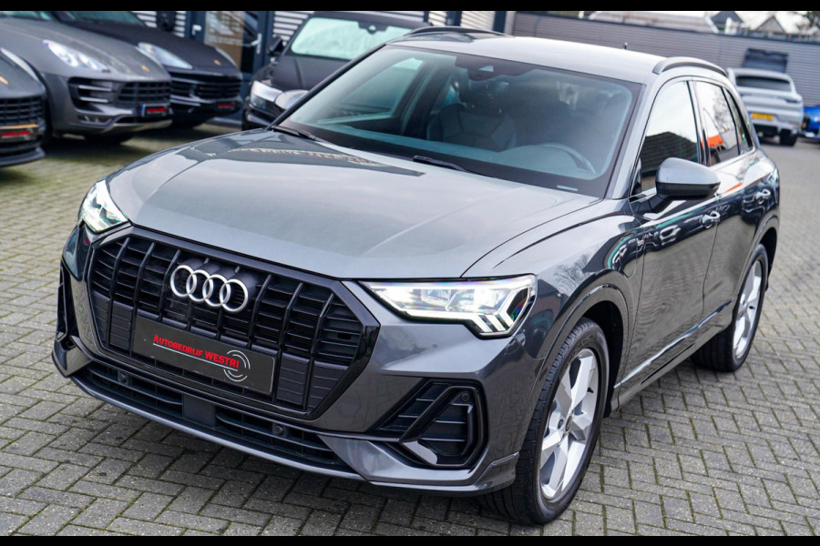 Audi Q3 45 TFSI e S edition | LED | Trekhaak | Drive Select | Automaat | Plug in Hybrid | RS Sportstuur | Adaptieve Cruise | NAP
