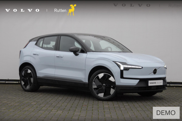 Volvo EX30 272PK Ext. Range Plus / Adaptieve Cruise Control/ Dodehoek Detectie / Parkeersensoren voor en achter/ Achteruitrijcamera/ Warmtepomp/ Google Services/W