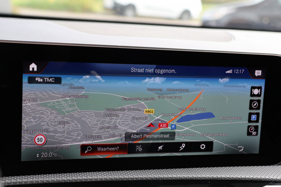 Mercedes-Benz A-Klasse A 180 d AMG pakket | Panorama dak | Burmester | Widescreen | Apple Carplay | Sfeerverlichting | Stoelverwarming | Alcantara | 360 PDC | Volledig onderhouden | Nieuwe Distributieriem