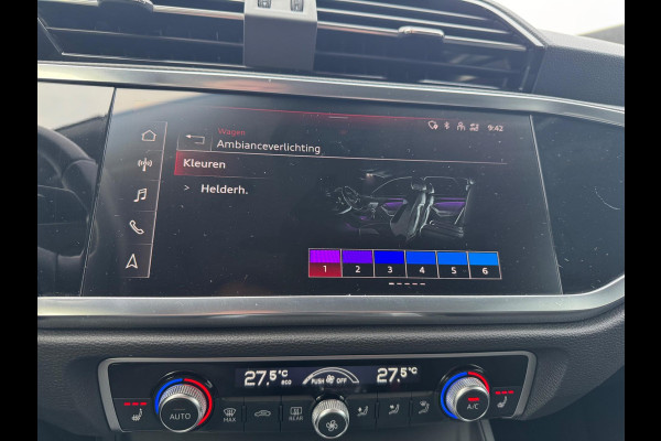 Audi Q3 Sportback 45 TFSI e S Edition Panorama 245PK Matrix 2022 sfeerverlichting