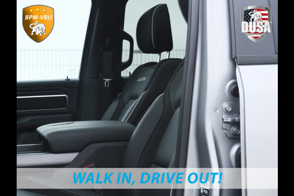 Dodge Ram | 1500 | Laramie | Sport | 3.0L I6 Hurricane | Crew Cab | 4X4 | BPM-VRIJ | Panorama | Billet Silver | SPORT Getoonde accessoires zijn verkrijgbaar tegen meerprijs