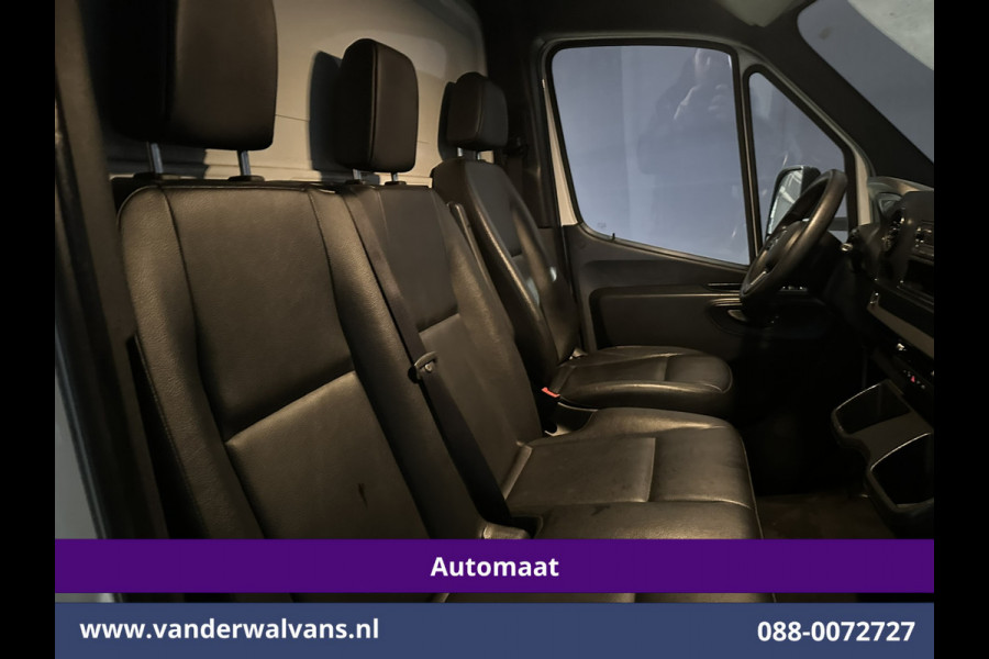 Mercedes-Benz Sprinter 314CDI 143pk Automaat Bakwagen 21m3 KUUB Laadklep Zijdeur Euro6 Airco | Bijrijdersbank Lat om Lat, Leren bekleding