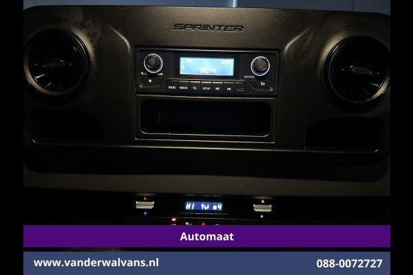Mercedes-Benz Sprinter 314CDI 143pk Automaat Bakwagen 21m3 KUUB Laadklep Zijdeur Euro6 Airco | Bijrijdersbank Lat om Lat, Leren bekleding
