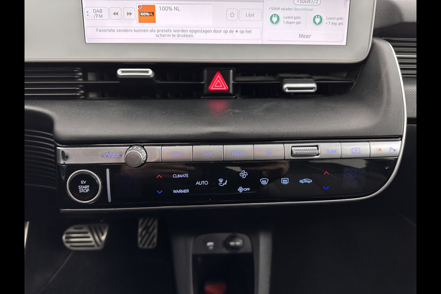 Hyundai IONIQ 5 Connect 73kWh [ 3-Fase ] {SOH-100%} (INCL-BTW) Aut *LEATHER-FABRIC | FULL-LED | DIGI-COCKPIT | AMBIENT-LIGHT | DAB | SHIFT-PADDLES | HEAD-UP | NAVI-FULLMAP | KEYLESS | CAMERA | HEATED-COMFORTSEATS | TOWBAR*