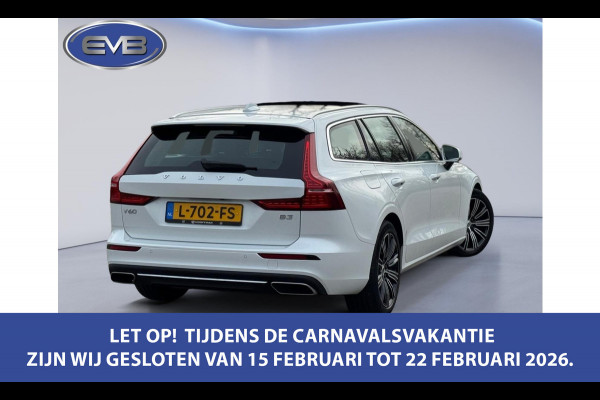 Volvo V60 2.0 B3 Inscription, panoramadak,electr trekhaak, lederen sportinterieur, VOL OPTIES, 1 e eigenaar, NL auto met nap