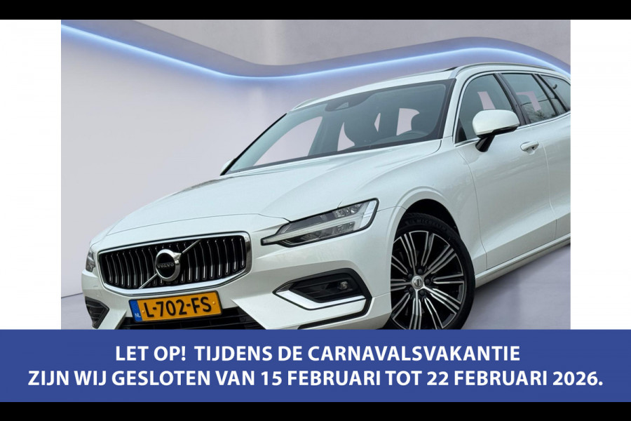 Volvo V60 2.0 B3 Inscription, panoramadak,electr trekhaak, lederen sportinterieur, VOL OPTIES, 1 e eigenaar, NL auto met nap