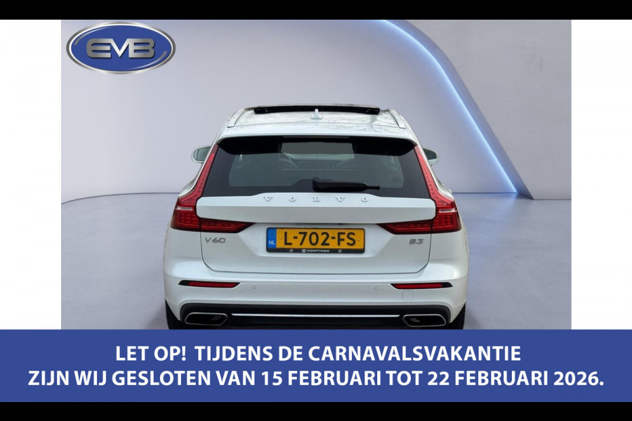 Volvo V60 2.0 B3 Inscription, panoramadak,electr trekhaak, lederen sportinterieur, VOL OPTIES, 1 e eigenaar, NL auto met nap