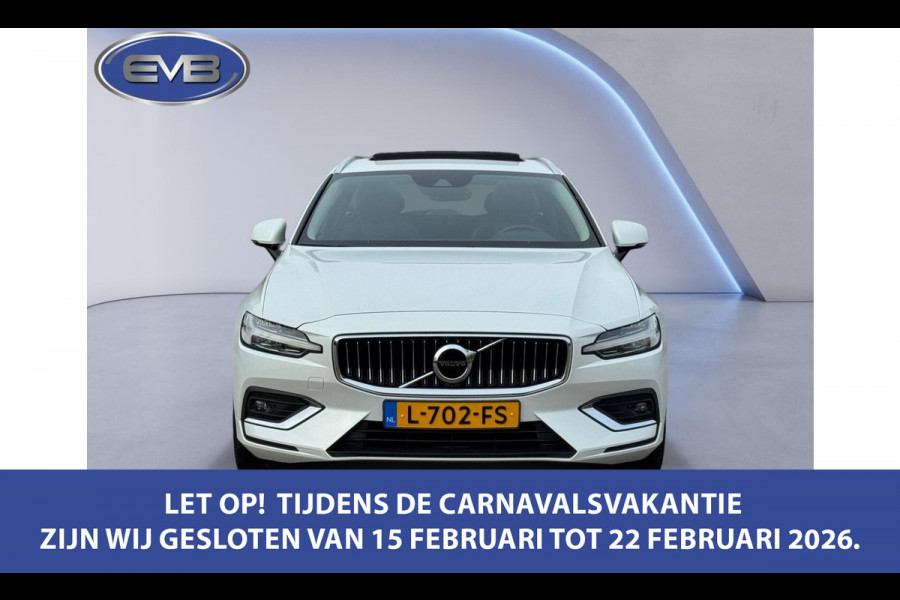 Volvo V60 2.0 B3 Inscription, panoramadak,electr trekhaak, lederen sportinterieur, VOL OPTIES, 1 e eigenaar, NL auto met nap