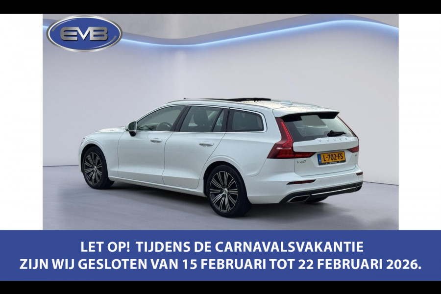 Volvo V60 2.0 B3 Inscription, panoramadak,electr trekhaak, lederen sportinterieur, VOL OPTIES, 1 e eigenaar, NL auto met nap