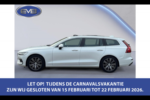 Volvo V60 2.0 B3 Inscription, panoramadak,electr trekhaak, lederen sportinterieur, VOL OPTIES, 1 e eigenaar, NL auto met nap