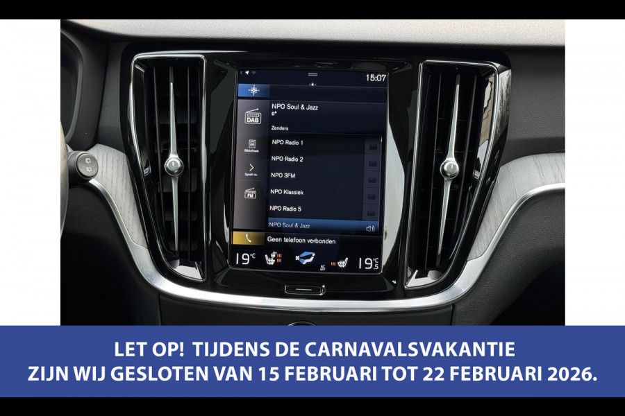 Volvo V60 2.0 B3 Inscription, panoramadak,electr trekhaak, lederen sportinterieur, VOL OPTIES, 1 e eigenaar, NL auto met nap