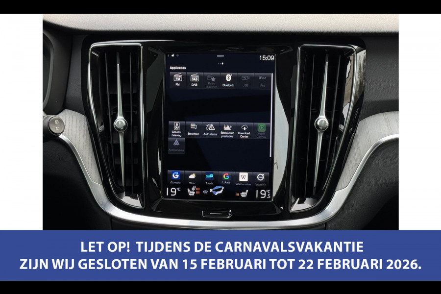 Volvo V60 2.0 B3 Inscription, panoramadak,electr trekhaak, lederen sportinterieur, VOL OPTIES, 1 e eigenaar, NL auto met nap