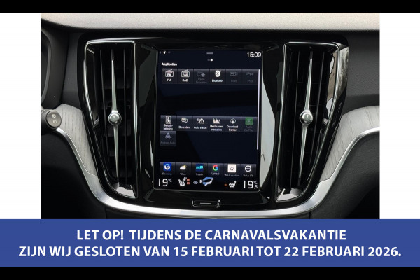 Volvo V60 2.0 B3 Inscription, panoramadak,electr trekhaak, lederen sportinterieur, VOL OPTIES, 1 e eigenaar, NL auto met nap