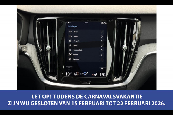 Volvo V60 2.0 B3 Inscription, panoramadak,electr trekhaak, lederen sportinterieur, VOL OPTIES, 1 e eigenaar, NL auto met nap