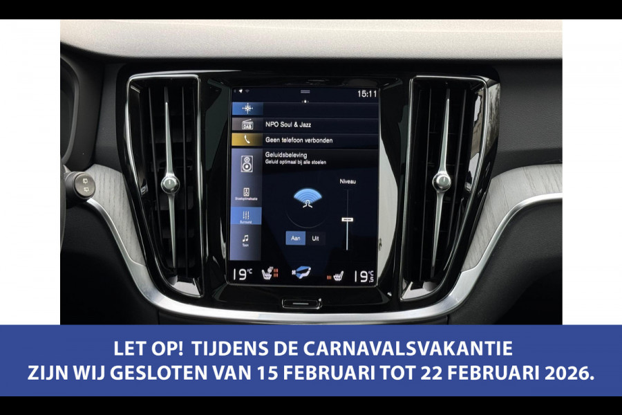 Volvo V60 2.0 B3 Inscription, panoramadak,electr trekhaak, lederen sportinterieur, VOL OPTIES, 1 e eigenaar, NL auto met nap