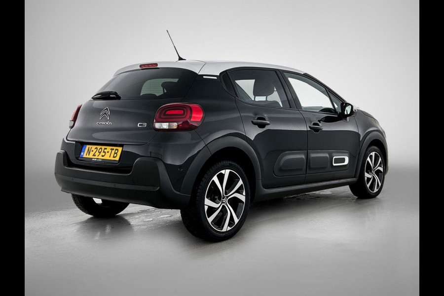 Citroën C3 1.5 HDi 102PK Shine / Stoelverwarming / 1/2 Leder / Airco-ecc./ Navigatie / Pack City Safety / Apk 04-2026